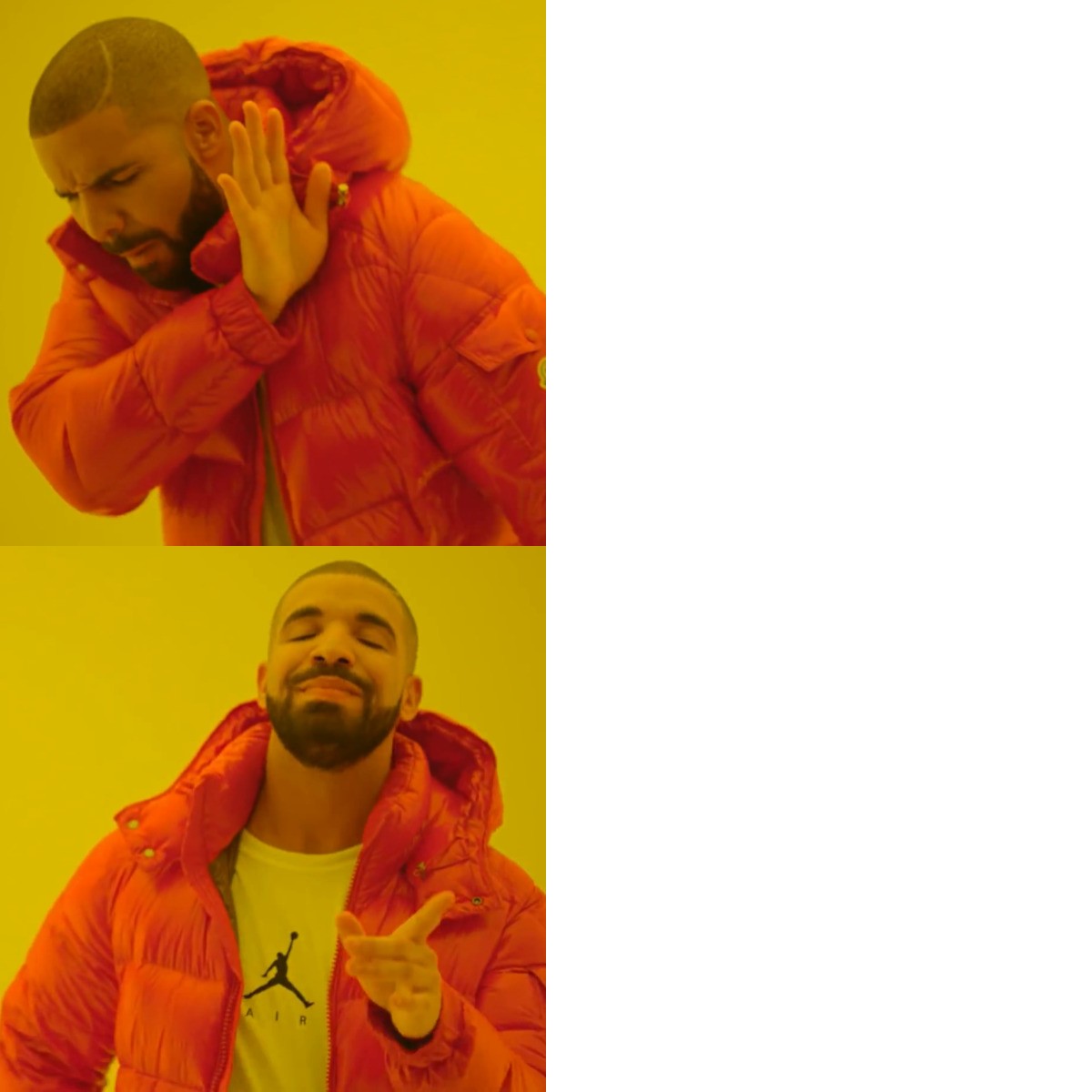 Drake Hotline Bling meme about Sourdough Sidekick