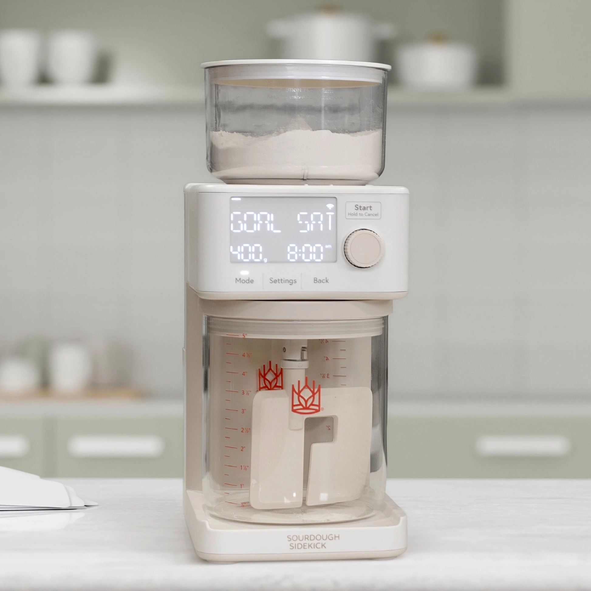 Sourdough Sidekick on a kitchen island