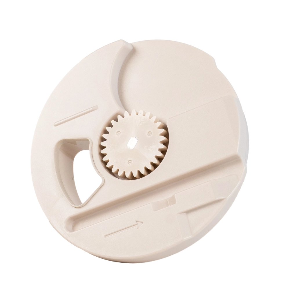 Round lid for Sourdough Sidekick crock paddle on a white background